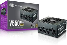 img 4 attached to 💡 Cooler Master V550 SFX Gold Full Modular Power Supply: 550W, 80+ Gold Efficiency, ATX Bracket, FDB Fan, SFX Form Factor, 10 Year Warranty