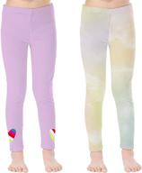 👧 v.&grin 2-pack girls leggings: find stretchy, comfortable dance tights & yoga pants for kids 4-6x years logo