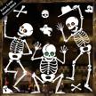bunny chorus halloween decorations skeleton logo