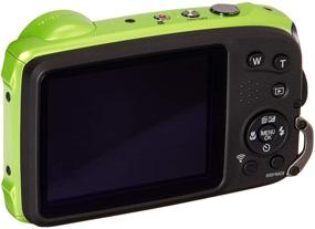 img 2 attached to 📸 Fujifilm FinePix XP120 Shockproof & Waterproof Camera with Wi-Fi, Black/Lime Green