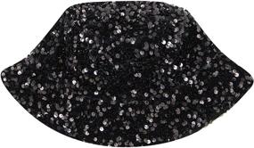 img 2 attached to 🔆 Sparkling Reversible Fisherman Boys' Accessories and Hats with RARITYUS Glitter