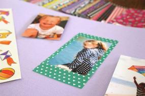 img 2 attached to Vibrant Zink Stickers: Enhance Your 2x3 Photo Paper Projects with 100 Fun Decorative Stickers compatible with Kodak, Lifeprint, Polaroid, HP, Canon, Fujifilm & More!