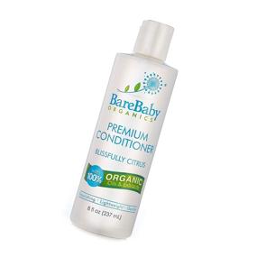 img 4 attached to Natural Baby Conditioner for Sensitive Skin – Enriched with Aloe, Coconut Oil, Citrus Extracts – Non-Irritating & Nourishing Formula – Ideal for Eczema Prone Skin – Free from Harsh Chemicals – 8 oz
