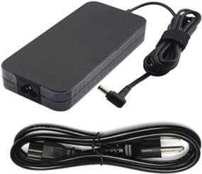 img 2 attached to 💡 19V 6.32A 120W Laptop Adapter A15-120P1A PA-1121-28 AC Power Charger for Asus FX504 UX510UW N56J N56VM N56VZ N750 N500 G50 N53S N55 Laptop: Enhanced Power Supply Solution