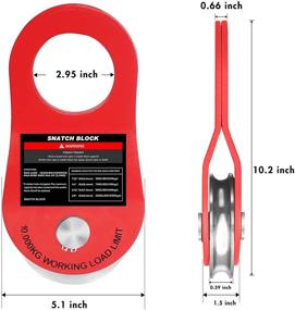 img 2 attached to BIGTUR Off Road Recovery Accessories Capacity Exterior Accessories