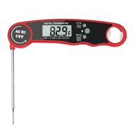 🌡️ digital meat thermometer instant read for kitchen bbq grilling - super long probe for cooking food and candy, indoor & outdoor use logo