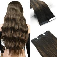 extensions seamless balayage sunkiss straight logo