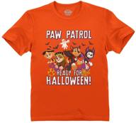 spook-tacular halloween toddler t shirt for boys | patrol marshall tops & tees logo