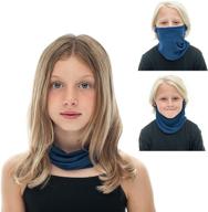 🌡️ mini casanova antimicrobial scented neck gaiter for kids – ideal face covering mask for school, sports, and travel logo