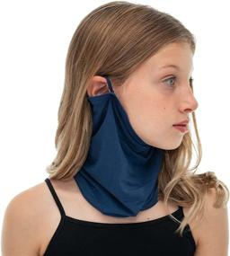 img 2 attached to 🌡️ Mini Casanova Antimicrobial Scented Neck Gaiter for Kids – Ideal Face Covering Mask for School, Sports, and Travel