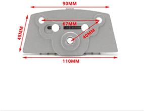 img 1 attached to 🛢️ Red Engine Oil Cooling Kit for Pit Dirt Bikes - Universal Motorcycle Oil Cooler Radiator Set, suitable for 70/110/125/140cc Motorbikes