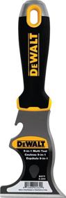 img 1 attached to DEWALT DXTT-2-200 9-in-1 Painter's Tool - 🔧 Carbon Steel with Soft Grip Handle: Versatile and Efficient