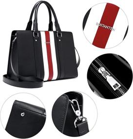 img 1 attached to 👜 BOSTANTEN Leather Handbag Designer: Elegant Women's Shoulder Handbags, Wallets, and Totes