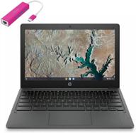💻 hp 11.6" chromebook laptop computer: perfect for education or business, octa-core, 4gb ddr4, 32gb emmc, chrome os logo