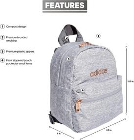 img 3 attached to 🎒 Adidas Linear Backpack Travel Jersey: Stylish and Versatile Casual Daypacks