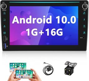 img 4 attached to 🎧 UNITOPSCI 8-дюймовый двухдиновый Android автомагнитола с GPS-навигацией, Bluetooth, камерой заднего вида, сенсорным экраном, WiFi, FM-радио, функцией Mirror Link, USB, SWC, автомагнитолой MP5 для автомобиля.