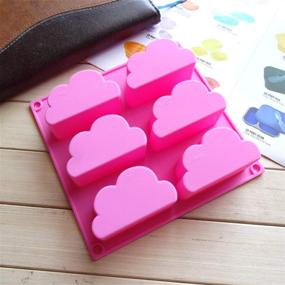 img 2 attached to 🌥️ MoldFun Cloud Silicone Molds: Versatile Baking, Crafting, and Candy Making Tray
