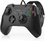🎮 wired xbox one controller with audio jack, vibration feedback - jorrep 6.6ft wired gamepad for xbox one s/one x, xbox series x/s, pc windows 7/8/10 logo