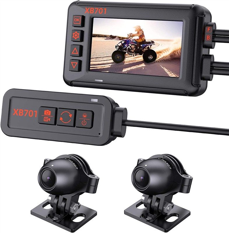 Best MOTORCYCLE DASH CAMERA XB701 Blueskysea, You Need This! 