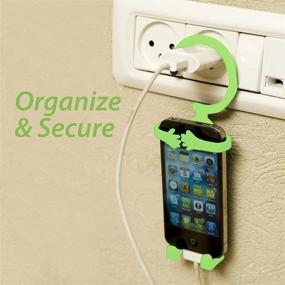 img 1 attached to 📱 Bondi Silicon Flexible Cell Phone Holder: Convenient, Hands-Free Stand in Vibrant Green