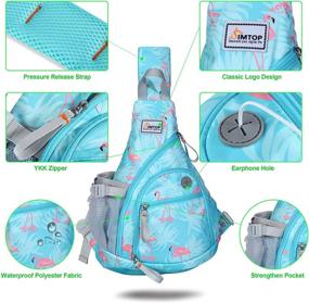 img 2 attached to 🎒 Versatile Casual Rucksack - Convertible Backpack Crossbody Daypack