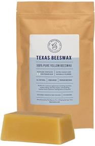 img 4 attached to 🐝 The Beeswax Co. 1 LB Pure Texas Beeswax Food Grade Cosmetic Grade All Natural Beeswax from Texas (1)