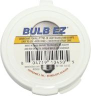 💡 bulb ez lubricant - 1/2 ounce container for light bulbs (lube) logo