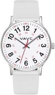 vavc medical doctors students leather women's watches logo