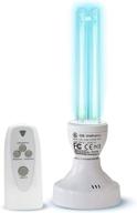 🌞 ozone-free ultraviolet germicidal light sanitizer uvc lamp 25w e26/e27 with stand and remote control kit logo
