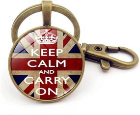 img 2 attached to Keychains England Retractable Decorations Pcs【1797】