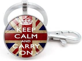 img 1 attached to Keychains England Retractable Decorations Pcs【1797】