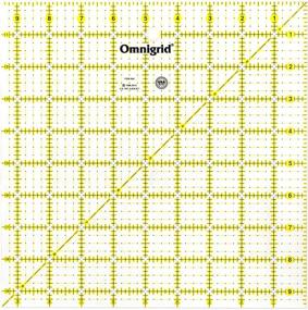 img 2 attached to 🎨 Multicolor Omnitile R95 | 9.5-Inch x 9.5-Inch Omni-Grid Ruler