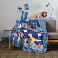 soul delight quilted throw blanket logo