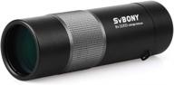 🔭 svbony sv36 pocket monocular: ed glass mini monoculars for hunting, camping, and surveillance (8x32) logo
