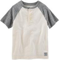 👕 oshkosh b'gosh мальчики' вязаная поло хенли 21870312: стильная и комфортная одежда для мальчиков логотип