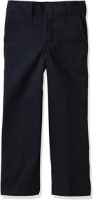 img 2 attached to 👖 Dickies Classic Front Silver Regular Boys' Pants: Timeless Style for Every Occasion