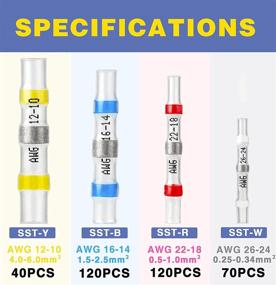 img 3 attached to Haisstronica Connectors: Ultimate Marine, Heat, and Waterproof Solution