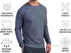 img 3 attached to Rhone Athletic Moisture Wicking Anti Odor Men's Clothing in Active