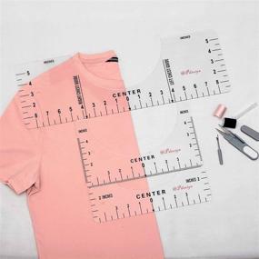 img 4 attached to 👕 Ultimate T-shirt Printing Kit: Tshirt Printing Guide, Alignment & Centering Tools for Heat Press, Vinyl Cricut, Sublimation, and more