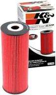 k&amp;n premium oil filter: engine protection for mercedes benz vehicles - compatible models listed in product description, ps-7008 logo