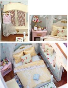 img 1 attached to 🏰 Creative Dollhouse Miniatures: Kisoy Romantic Dolls & Accessories for Enchanting Display