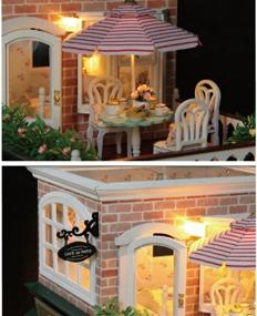 img 3 attached to 🏰 Creative Dollhouse Miniatures: Kisoy Romantic Dolls & Accessories for Enchanting Display