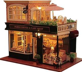 img 4 attached to 🏰 Creative Dollhouse Miniatures: Kisoy Romantic Dolls & Accessories for Enchanting Display