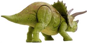 img 1 attached to 🦖 Jurassic World Battle Triceratops by Mattel