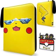 supai pokemon standard 4 pocket carrying: ultimate organizer for pokemon collectibles logo