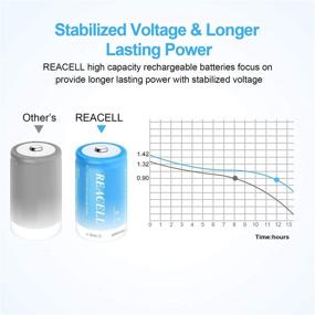 img 3 attached to Перезаряжаемые батареи REACELL емкостью 5000 мАч