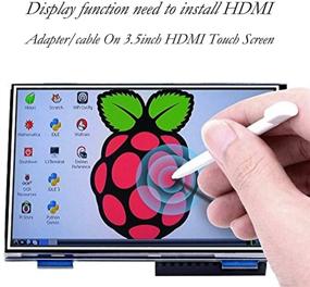 img 3 attached to Padarsey 3.5 inch TFT LCD Touch Screen Display Monitor for Raspberry PI 3 Generation - Support All Raspberry PI Systems, HDMI Audio Input, Video Playback, Arcade Gaming - SC6A