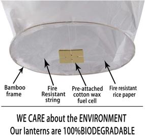 img 3 attached to Lanterns Biodegradable Friendly Birthdays Ceremonies