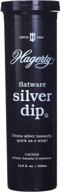 hagerty 17245 flatware silver dip: highly effective cleaning solution, 16.9 fl.oz, black logo