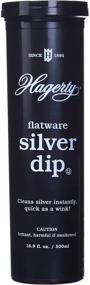 img 3 attached to Hagerty 17245 Flatware Silver Dip: Highly Effective Cleaning Solution, 16.9 fl.Oz, Black